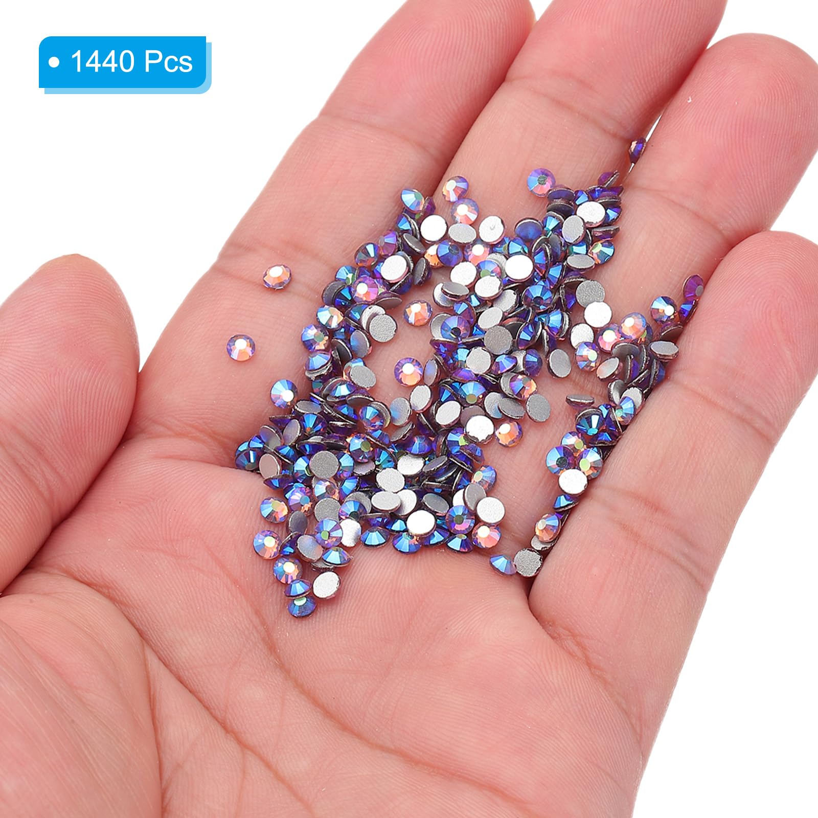 PATIKIL SS12/1440Pcs Glass Diamante Rhinestone - Image 4