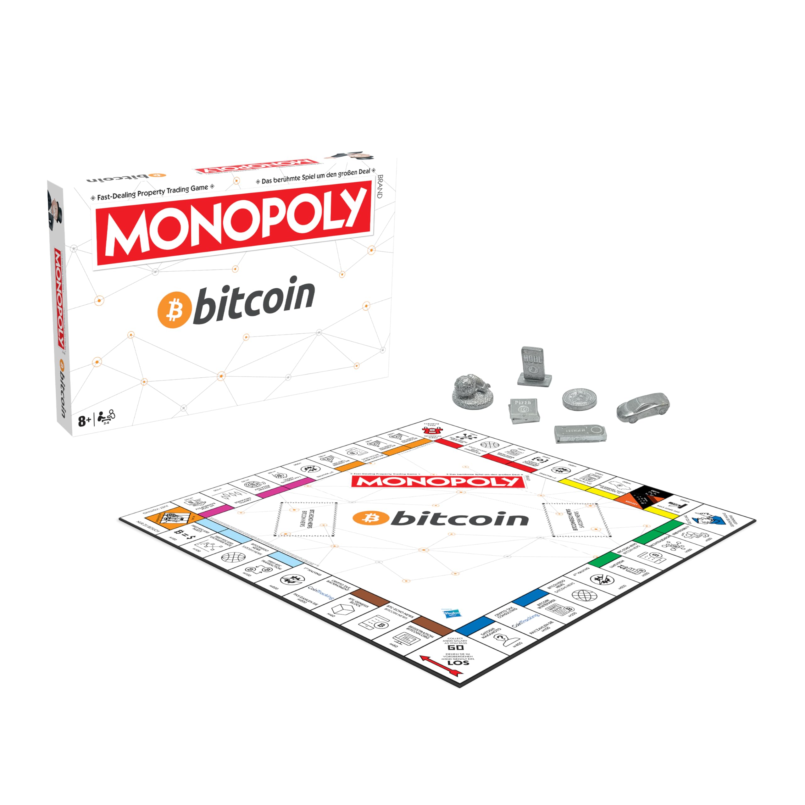 gomazing - Monopoly Bitcoin - Limited Collectors Edition - Board Game for  Adults and Children - Age 8+ - German - : Amazon.nl: Toys & Games
