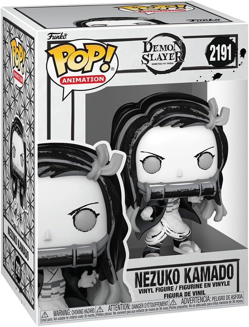 Funko Pop! Animation: Demon Slayer - Nezuko - Sumi-Ink - Collectable Vinyl Figure - Gift Idea - Official Merchandise - Toys for Kids & Adults - Anime Fans - Model Figure for Collectors