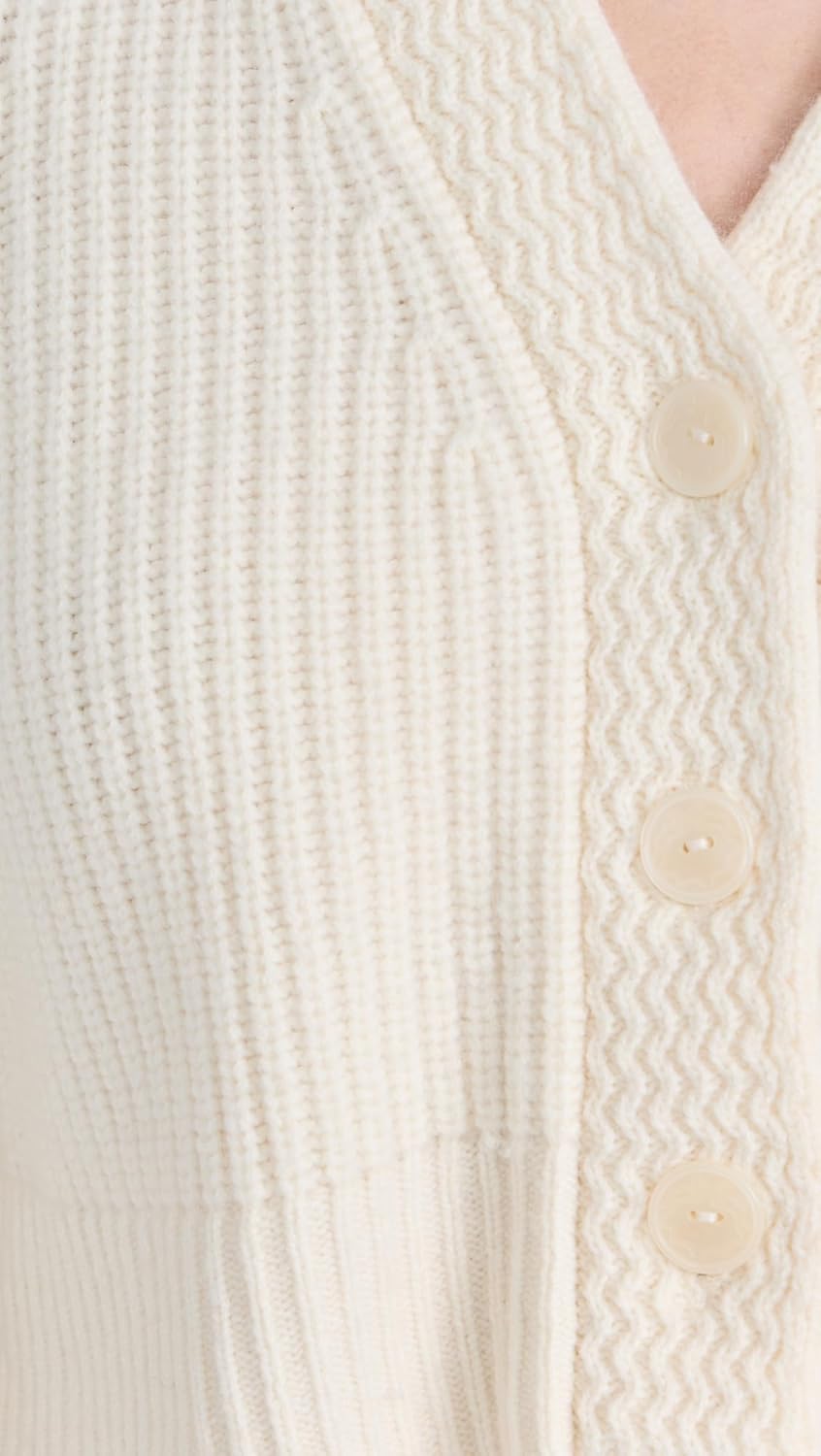 LOVESHACKFANCY Women's Avignon Crop Cardigan