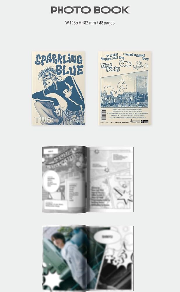 Amazon.co.jp: TWS 1st Mini Album 'Sparkling Blue Weverse