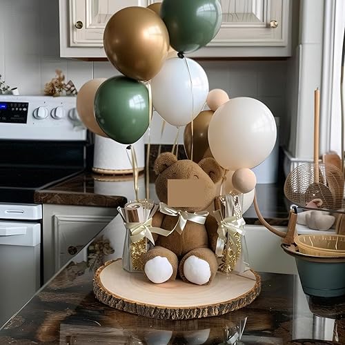 Miniatura 4 de Rebanadas grandes de madera sin terminar para centros de mesa, 1 pieza de 9 a 10 pulgadas, centros de mesa de madera natural para mesas, centros de