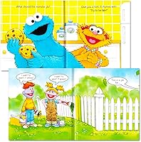 Vista 4 de Barrio Sésamo Elmo Manners Libros para Kids Toddlers – -Conjunto de 8 Manners Libros