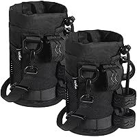 Vista 9 de Soporte para Tazas de Bicicleta, Soporte para Botella de Agua de Manillar para Bicicletas con Bolsillos de Malla, Jaula Universal para Botella