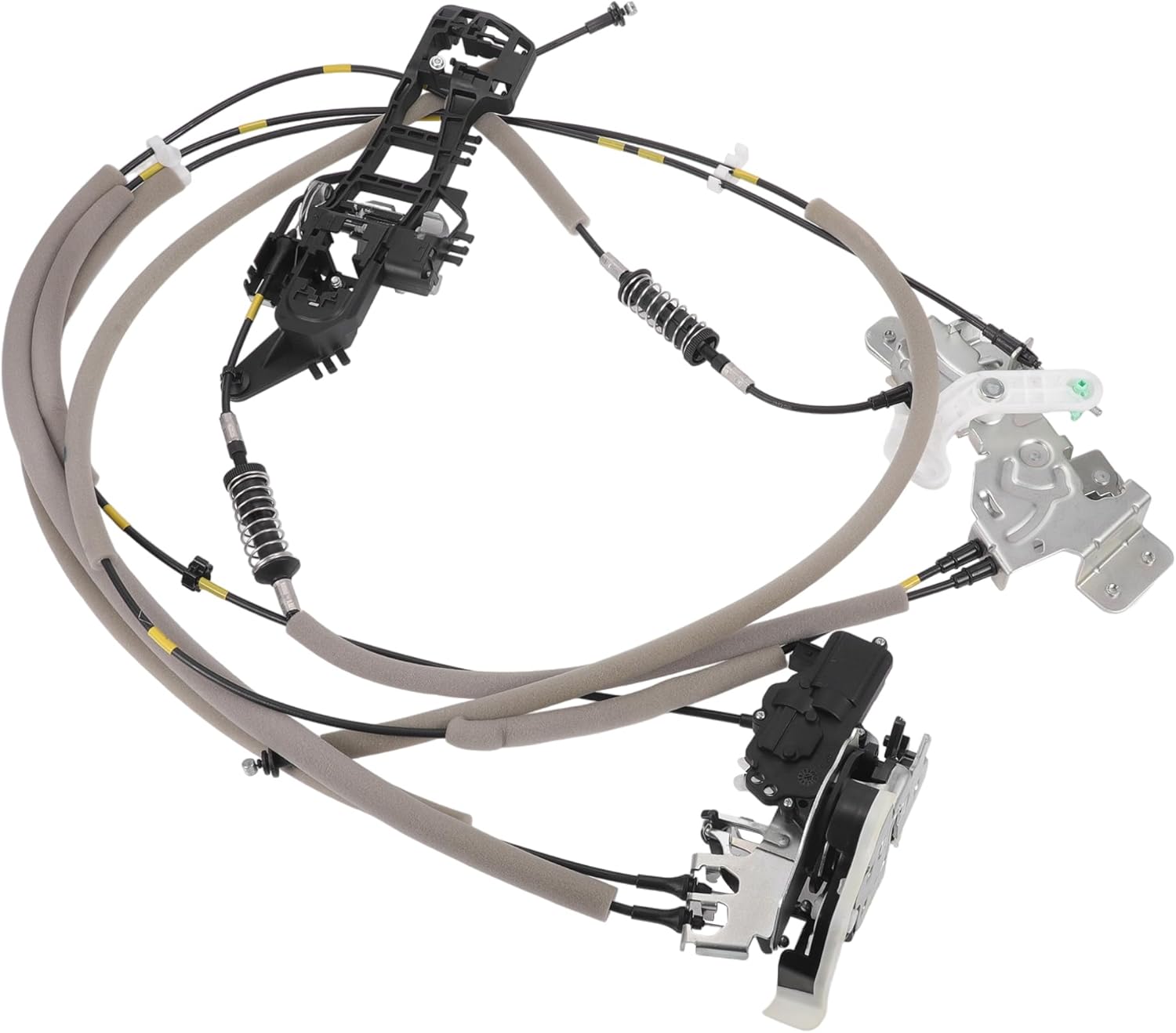 X AUTOHAUX Replacement Right Passenger Side Power Door Lock Actuator Motor with Cable for Ford Transit-150 for Ford Transit-250 Side Slide Door Lock Door Latch Actuator Assembly Replace Black