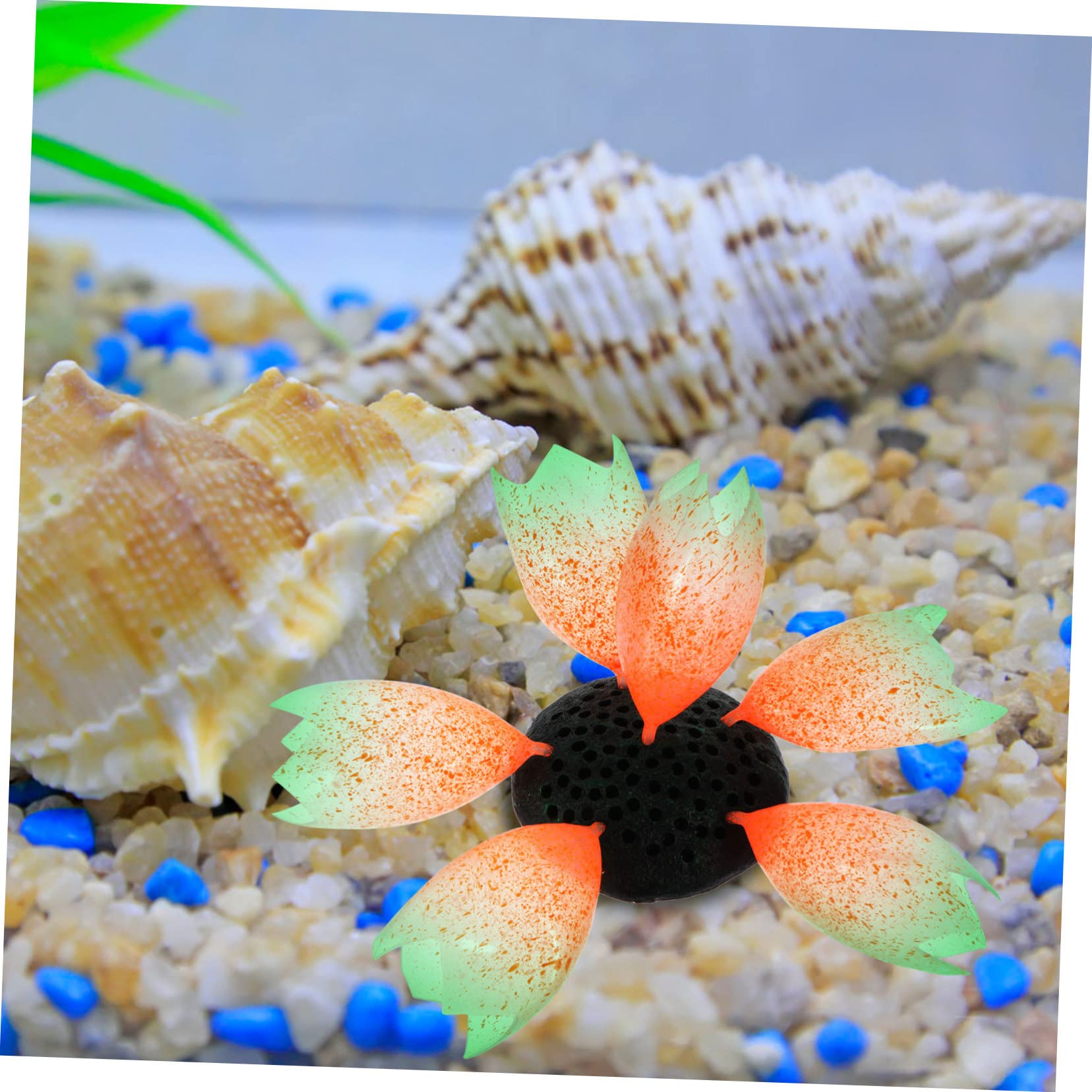 Toddmomy 3piezas Coral Artificial De Brillante para Decoración De Acuarios y Peceras Adorno Acuático para Paisajismo Subacuático y Establecimiento Natural