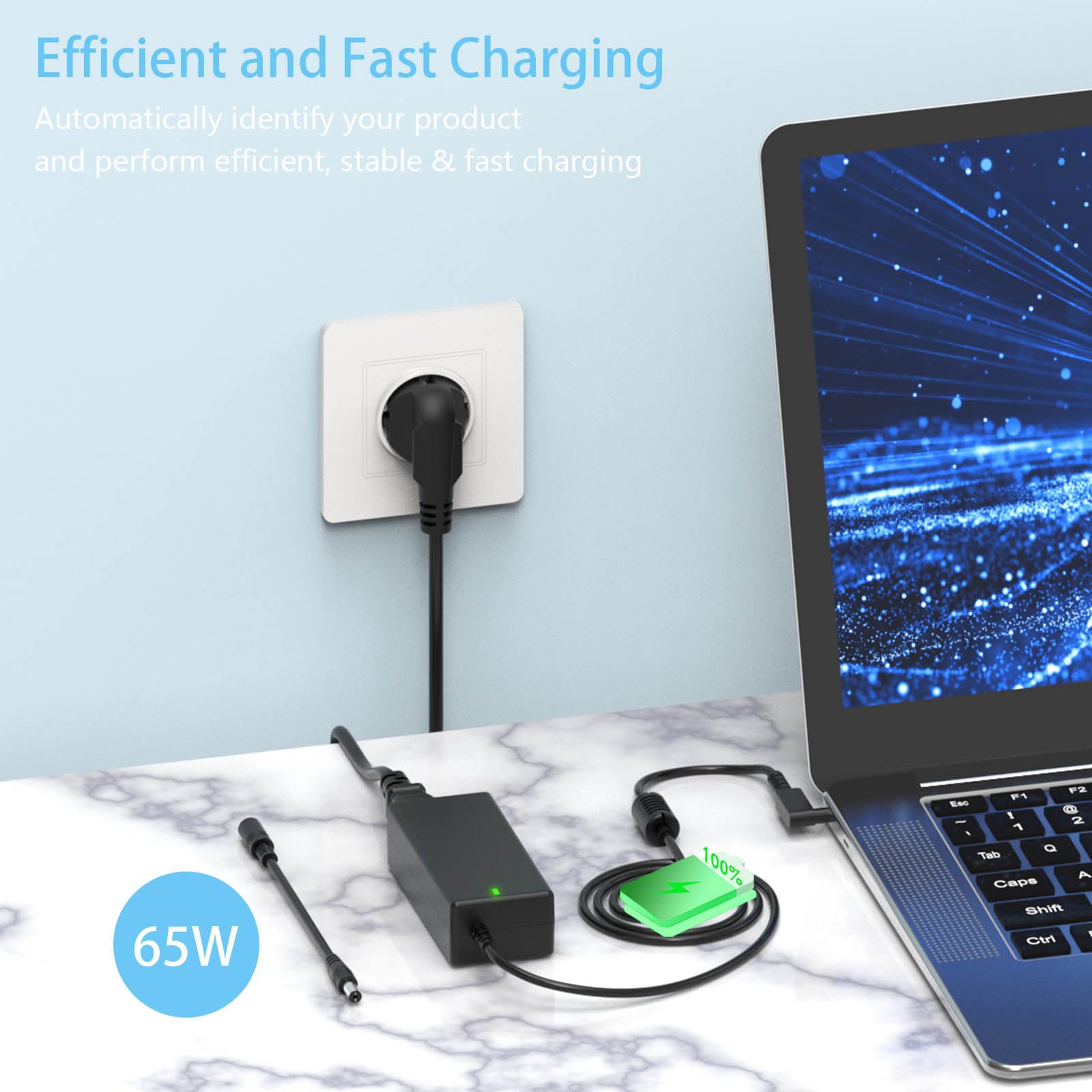 Zamiennik Acer 65W 19V 3.42A kabel do ﾅＢdowania laptopa 3,0 mm 1,1 mm zasilacz ﾅＢdowarka do Acer Swift 1 3 5 SF113-31 SF114-31 SF114-32 Spin 1 3 5 SP111-31 SP111-31N SP111-32 A13-045N2000A PA-1650-68