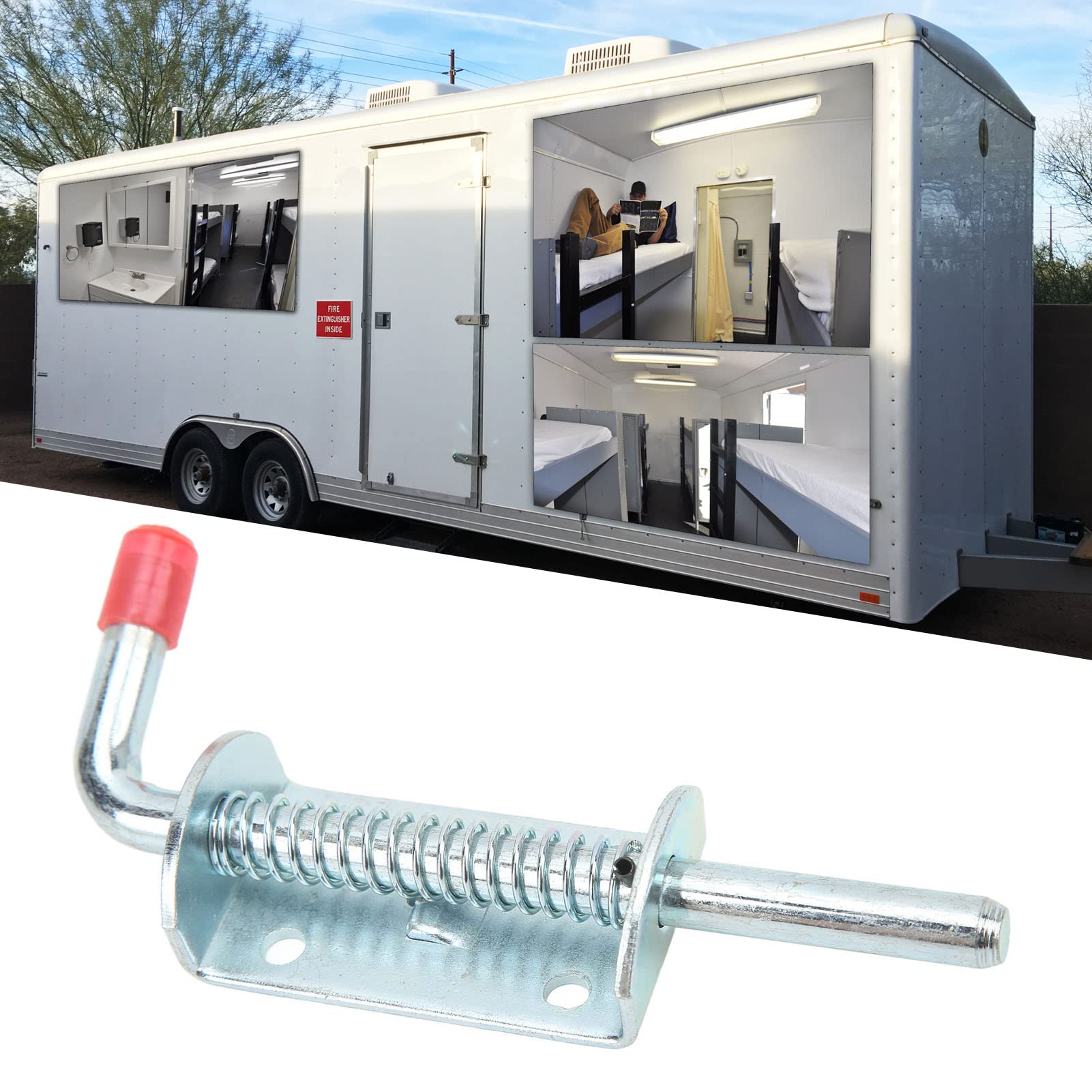 Bullone A Molla Per Semirimorchio Schmitz Con Assale SAF | 016515, 186*30 Mm - Foto 9