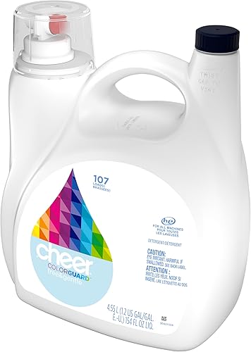 Miniatura 4 de Cheer Detergente líquido para ropa libre, 107 carga, 154 fl oz