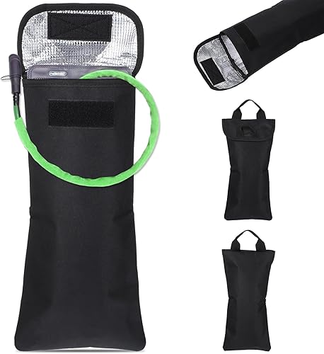 Bolsa de vejiga de agua, bolsa de tela Oxford duradera, funda de aislamiento de vejigas de agua, bolsa de hidratación aislada negra para mangas,