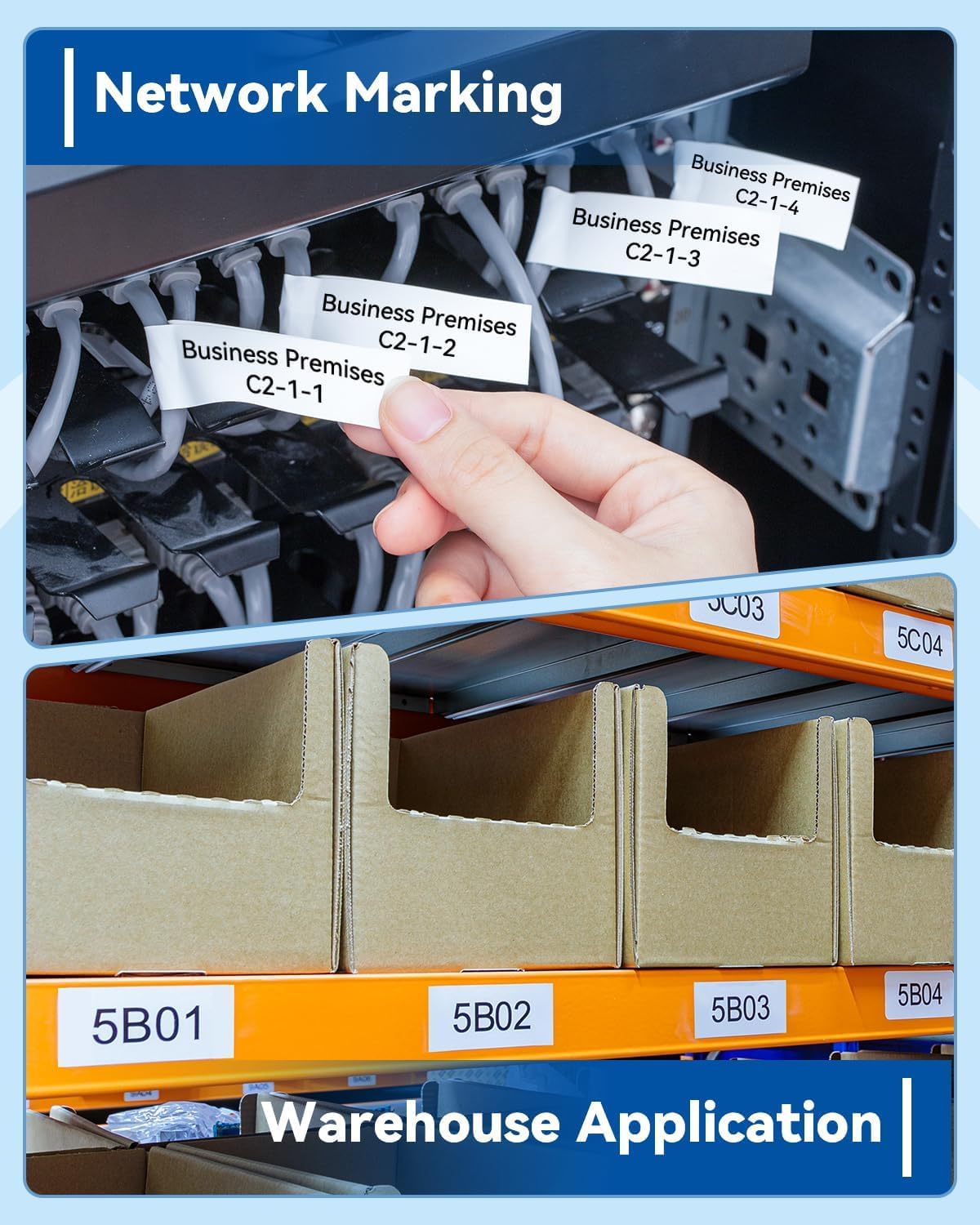 Rubans Étiquettes Compatibles Brother TZe-251 - 3 Pack Noir Sur Blanc, 24mm X 8m - Pour PT-P750W, PT-D600, PT-E500VP, Etc.