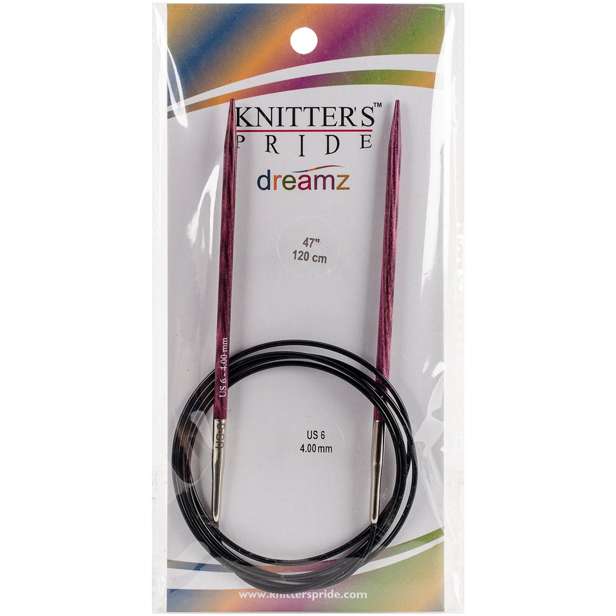 KnitPro Dreamz Fixed Circular Needles 47" (120cm) | Size 4.00mm
