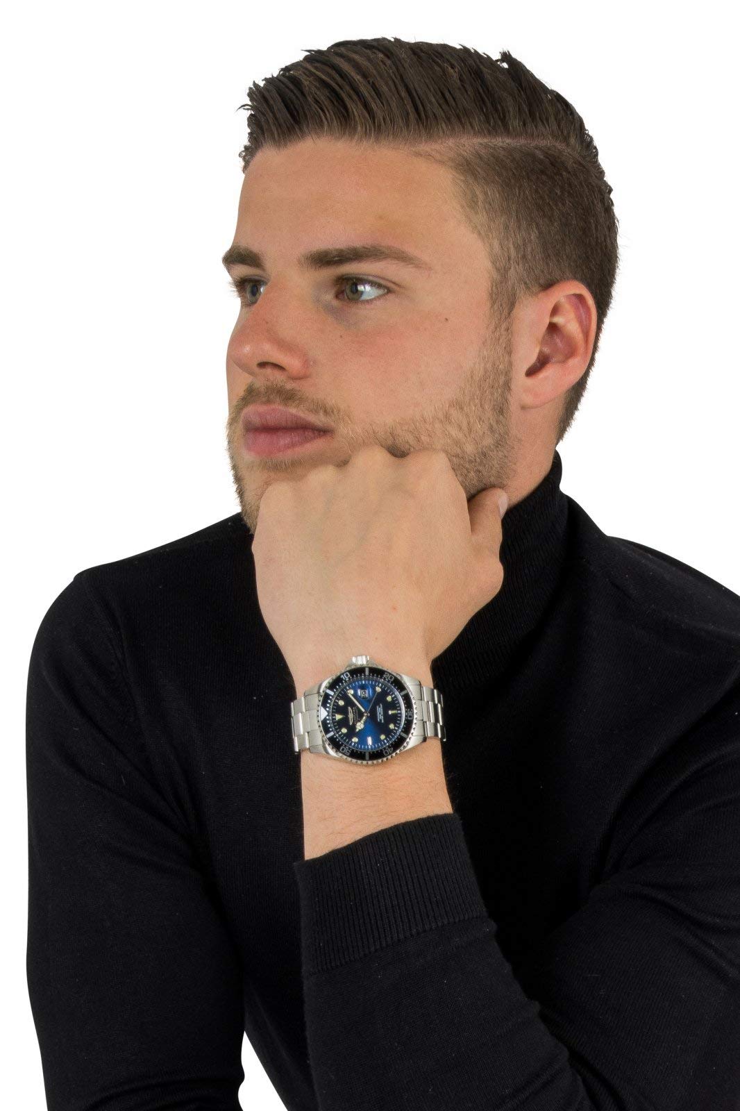Invicta Pro Diver Męski zegarek kwarcowy ze stali nierdzewnej - 43 mm