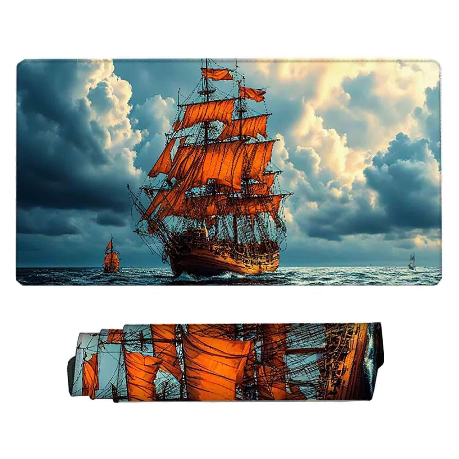 Podkładka pod mysz XXL 1200 x 600 mm szara podkładka pod mysz do łodzi antypoślizgowa gumowa podkładka do gier, akcesoria biurowe, podkładka pod mysz o wysokiej precyzji i szybkości dla graczy/biura
