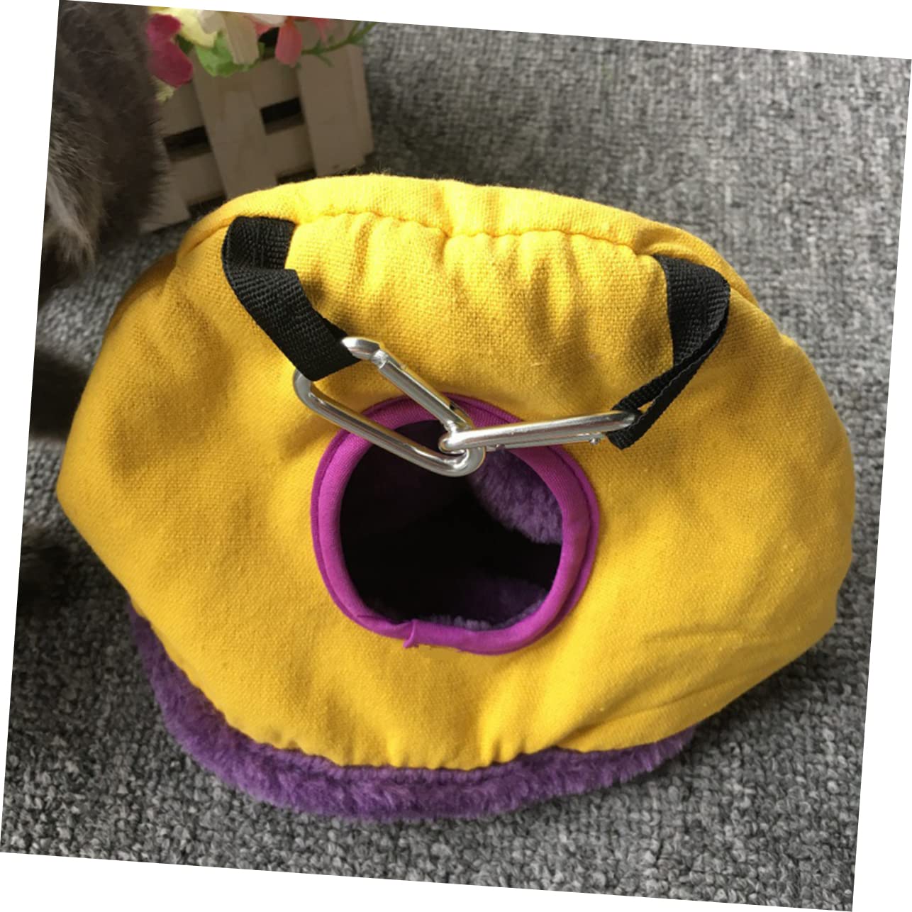 minkissy 3 Uds Cama Cálida para Pájaros Cama Colgante para Pájaros Hamaca para Ratas para Jaula Cama para Invierno Pájaro Loro Jaula para Mascotas Cama Colgante Hamaca para Hámster