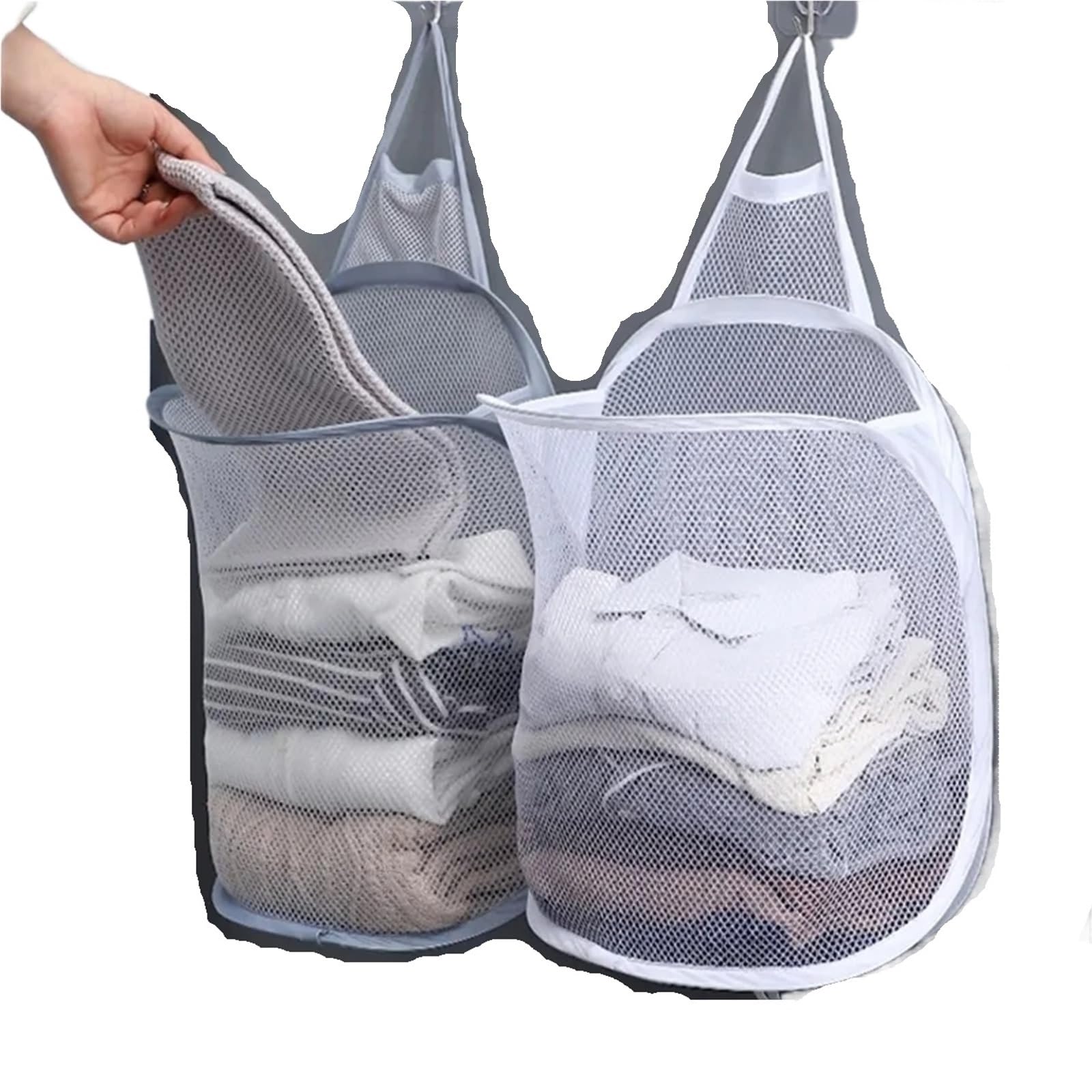 Hanging Laundry Hamper Foldable Hanging Laundry Basket