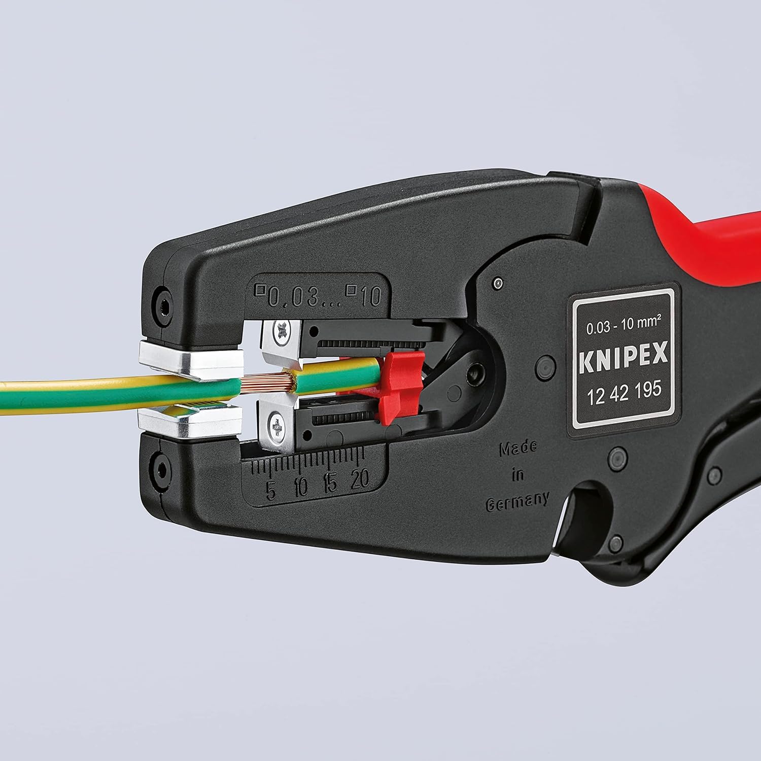KNIPEX MultiStrip10 Automatische Abisolierzange 0,03-10,0 mm² 12 42 195