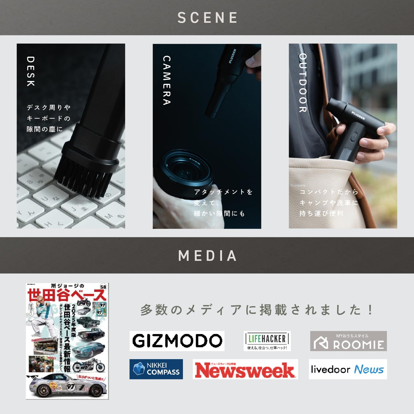 Amazon.co.jp: 【雑誌 世田谷ベース 掲載！】PLUSDEN (プラスデン