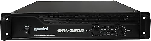 Gemini Amplificador de potencia DJ profesional GPA-3500 3000W