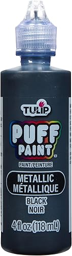 Miniatura 83 de Tulip pintura en relieve para tela 4 onzas Morado brillante