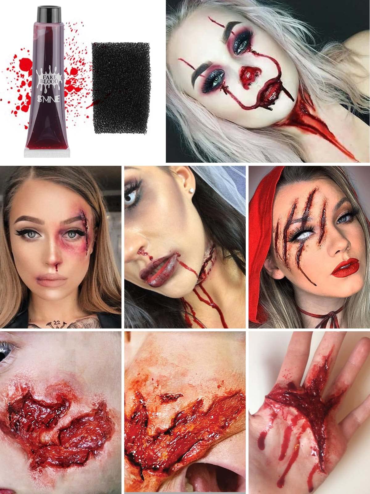 Lotzo Di Lattice Per Ferite E Cicatrici - Trucco Horror Professionale Per Halloween