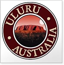 CafePress Uluru Australia Square Sticker 3 X 3 Square Bumper Sticker Car Decal