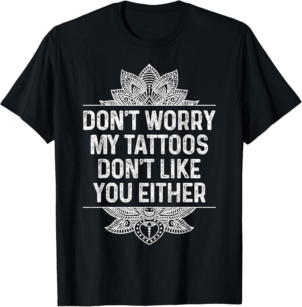 Funny Tattooed T-Shirt