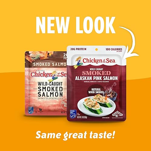 Miniatura 4 de Pollo del Mar Salmón Ahumado 3oz Pouch (12unidades)