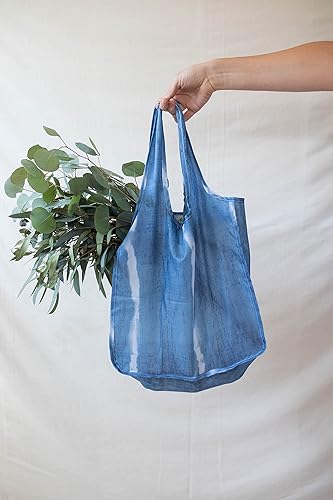 Miniatura 8 de Bolsa de comestibles reutilizable - Elegante bolsa de compras para comestibles - Bolsa plegable - Tamaño mediano