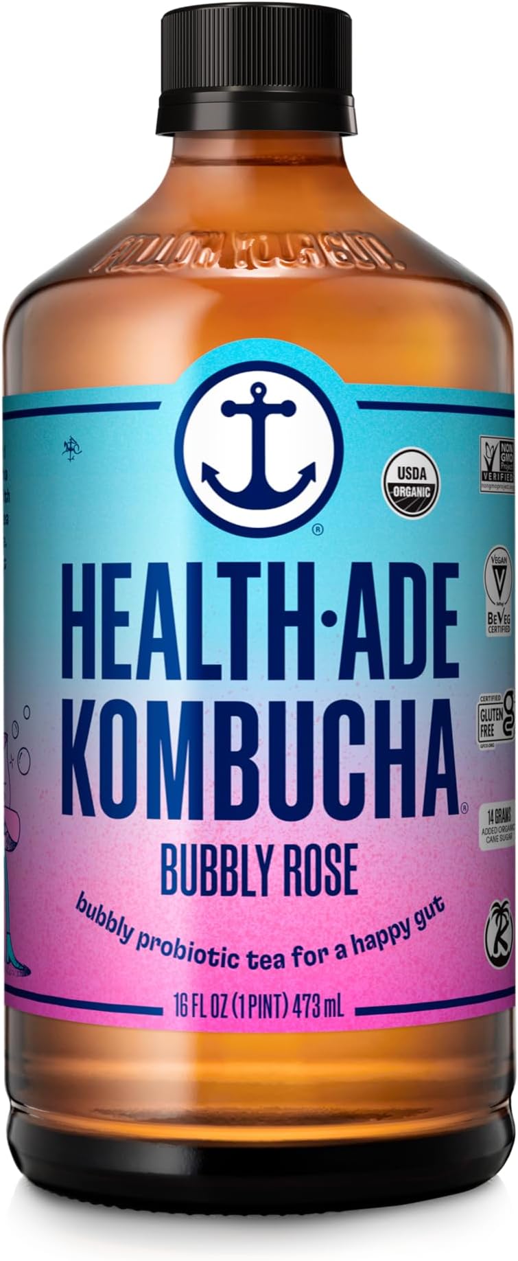 Health-Ade Bubbly Rose, 16 Fl oz