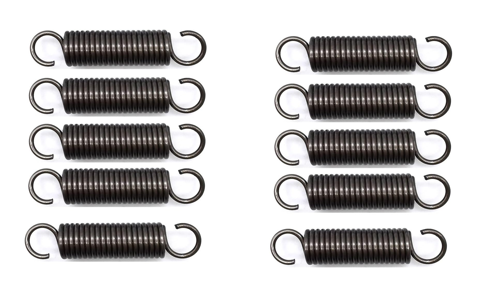 LITAO-XIE, Lt-spring, 10Pcs Outer Dia 5mm Small Extension Spring Steel Tension Spring With Hooks Wire Dia 0.5mm Length 15-60mm (Size : 0.5 x 5 x 30mm)