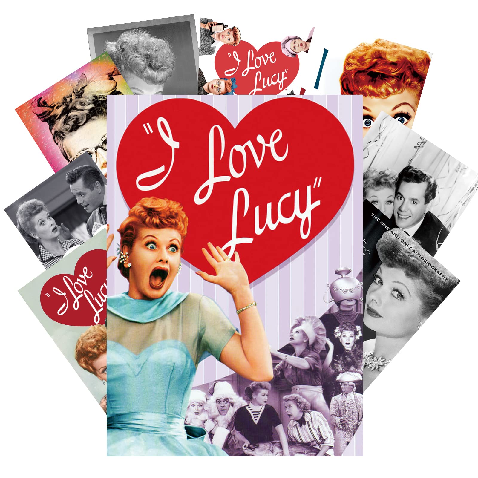 I Love Lucy TV Series Show Poster Classic TV Comedy Sitcom Poster