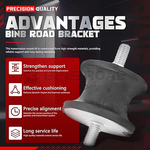 Miniatura 4 de 2 soportes de transmisión trasera 22316799331 compatibles con BMW 128i 325i 328i 330i 335i 525i 528i 530i Z3 Z4