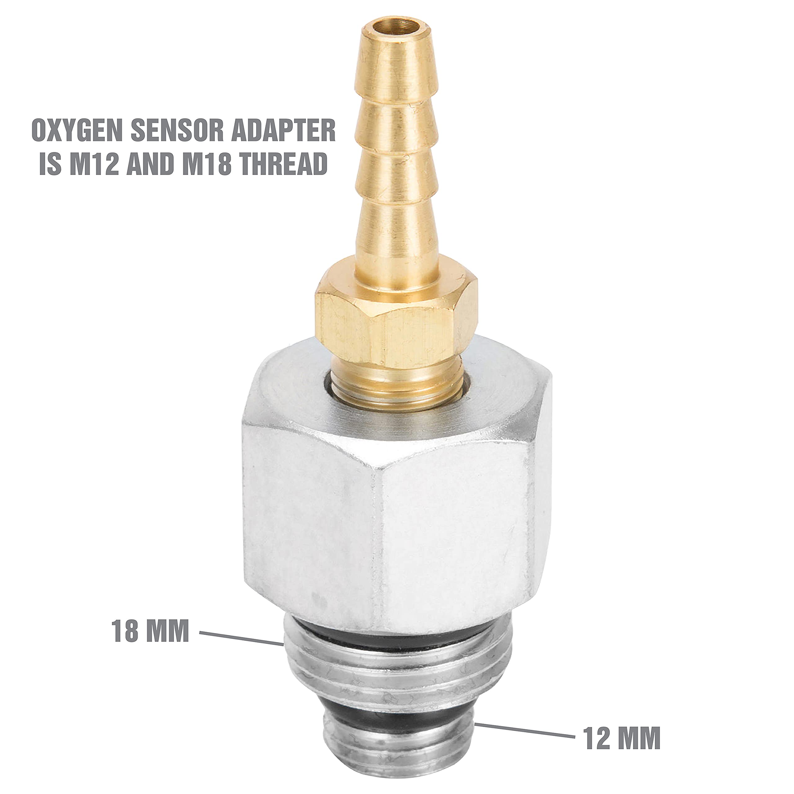 OEMTOOLS 37263 Exhaust Back Pressure Tester/Gauge, Catalytic Converter