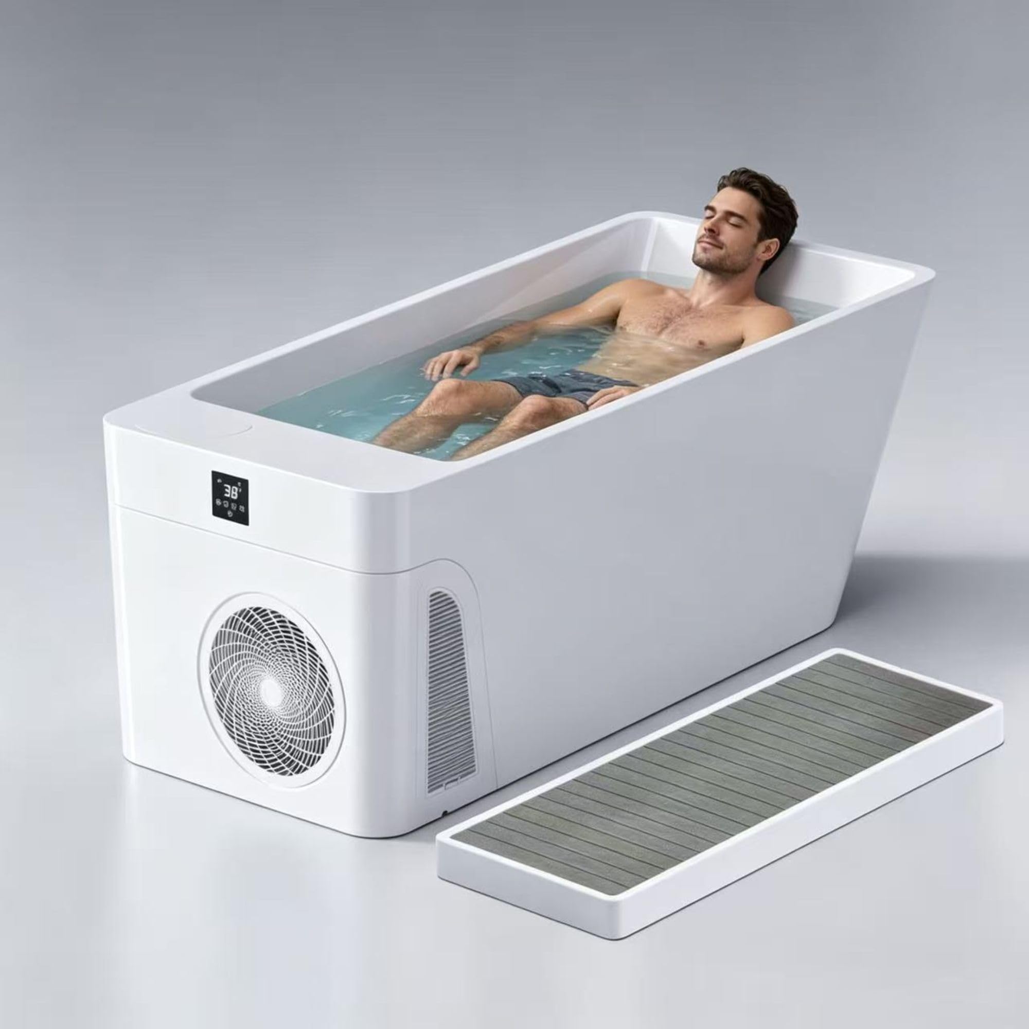 Deeptime Gen3 Cold Plunge Tub with Chiller Smart Ice Bath 32F-104F