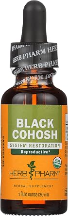 Herb Pharm, Black Cohosh, 1 Fl Oz