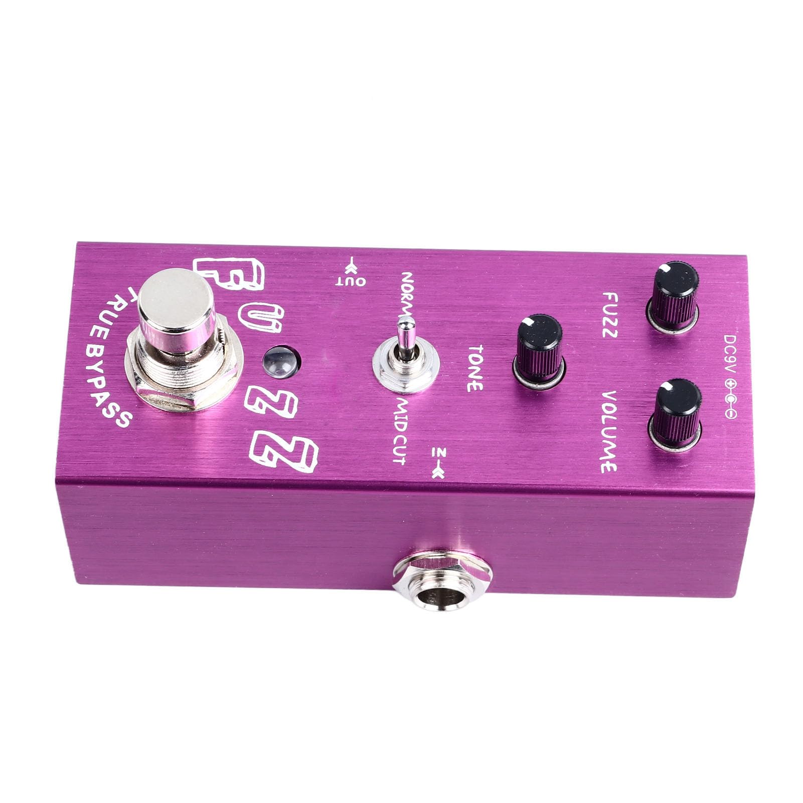 Effetto per Chitarra in Metallo, Effettore per Chitarra Elettrica Accordatura Flessibile Buona compatibilità Multifunzionale per Stili di Musica Rock Jazz (PURPLE)