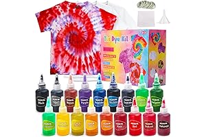 Meland Tie Dye Kit with Shirts 10-12 Girls
