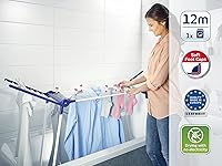 Vista 2 de Leifheit 81720 Pegasus 120 Secador de ropa compacto sólido