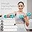 EAST MOUNT Adjustable Dumbbells 5 lb Dumbbells Set of 2 / Pair 10 lb Total Free Weights 6 in 1 Women Hand Weights for Home,Office,Gym Exercise Training 2lb 3lb 4lb 5lb Fast Adjust