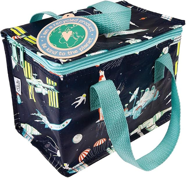 Rex London Children's Insulated Lunch Bag - Choice Of Designs (Space Age)