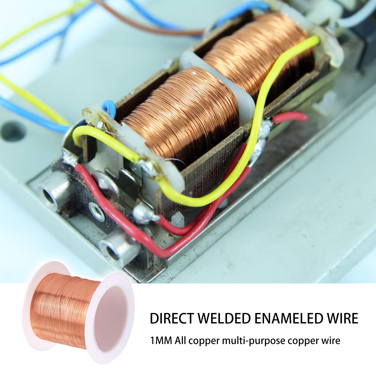 Kupferlackdraht 1,0 Mm X 10 M – Isolierter Magnetdraht Für Elektromagnete, Motormodelle & DIY-Bastelprojekte