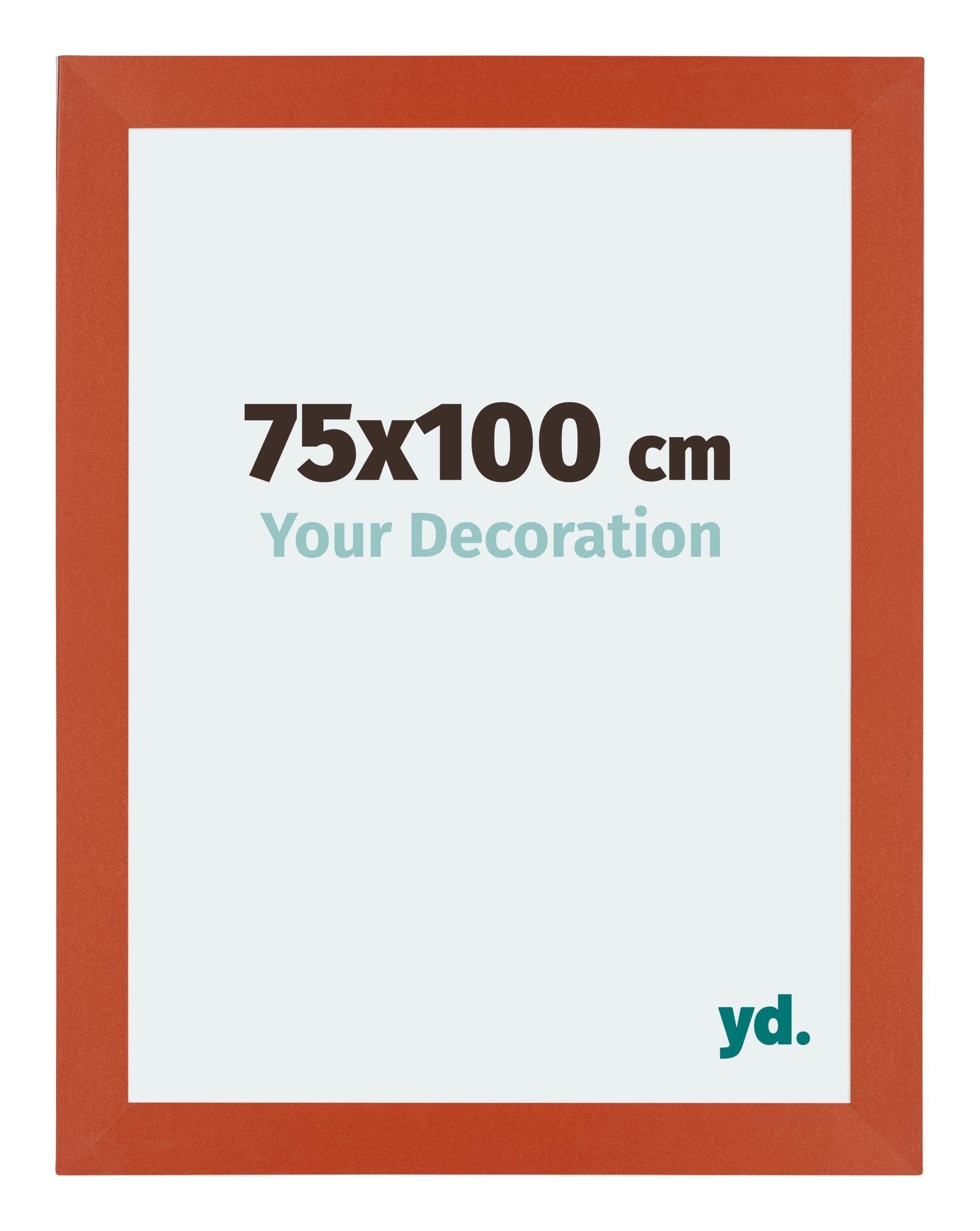 Your Decoration - Picture Frame 75x100 cm - Orange - Decorative Wall Frame in MDF with Antireflection - Frame 75x100 - Mura — image 1