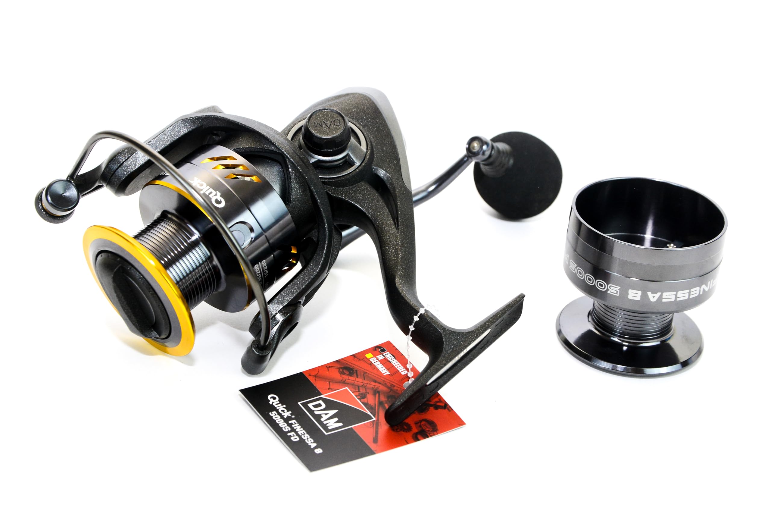 DAM Fishing Reel FINESSA 8 5000S FD 7P1BB IASP Spinning Reel: Buy Online at Best Price in Egypt