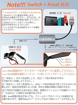ARグラス　Rokid air hdmiアダプタ&usb-c延長アダプタ　セット Amazon.co.jp: HDMI to Type-C XREAL/Rokid/VITURE One/RayNeo