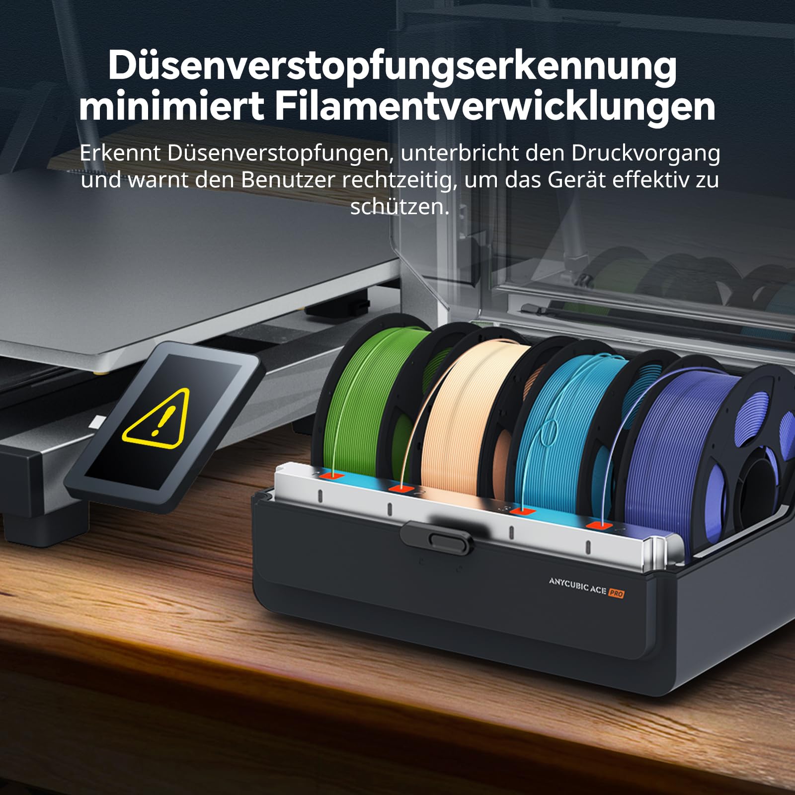 Anycubic Color Engine Pro für Kobra 3 Max Serie, Für 3D Drucker Mehrfarbiger