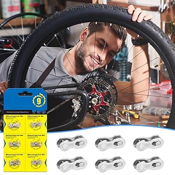 Amazon.co.jp: ミッシングリンク、6個 高耐久マウンテンチェーン