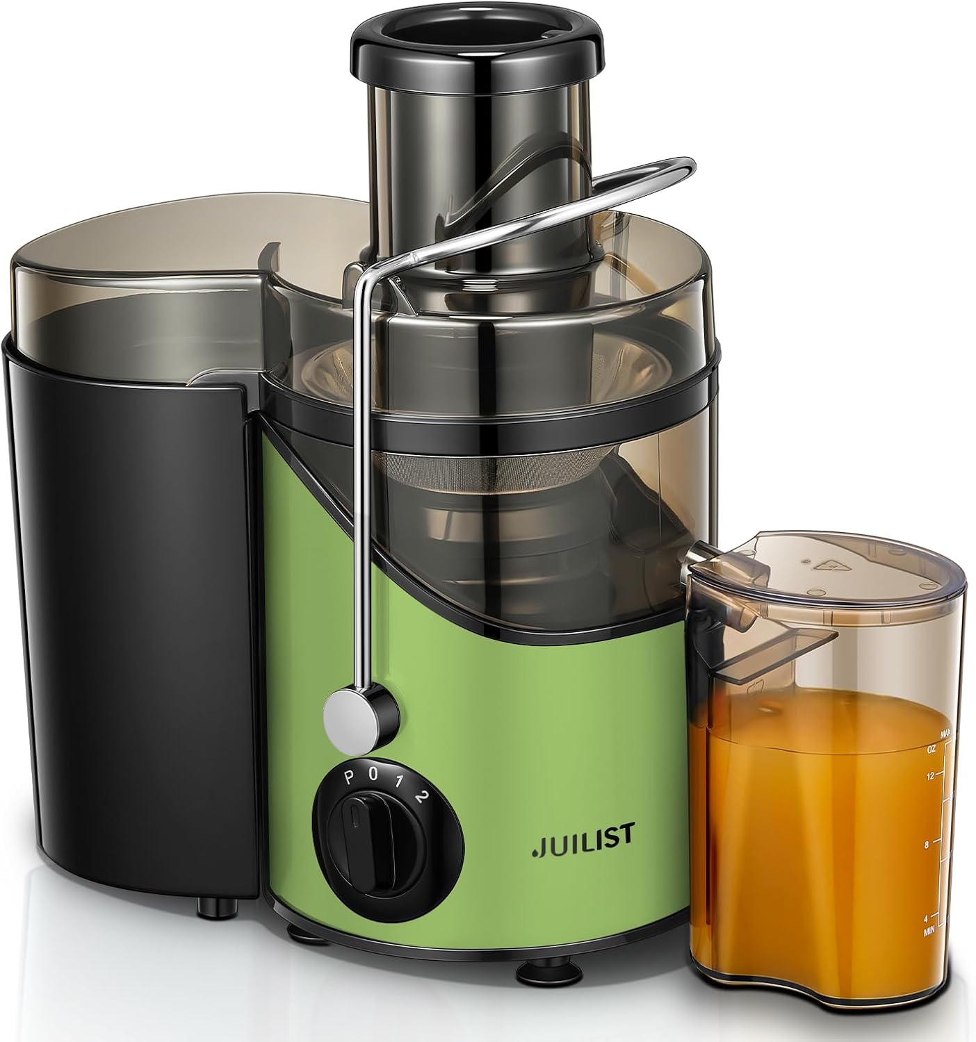 Juicer Machines, Juilist 3″ Wide Mouth Juicer Extractor Max Power 800W, for Vegetable and Fruit with 3-Speed Setting, 400W Motor, Easy to Clean, Bright Geen Juicer Machines, Juilist 3″ Wide Mouth Juicer Extractor Max Power 800W, for Vegetable and Fruit with 3-Speed Setting, 400W Motor, Easy to Clean, Bright Geen