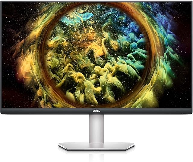 Dell S2721QS 27 Inch 4K UHD (3840 x 2160) IPS Ultra-Thin Bezel Monitor, AMD FreeSync (HDMI, DisplayPort), VESA Certified, Silver
