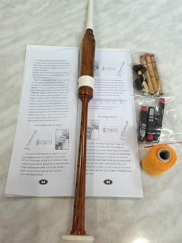 Bagpipes Starter Kit with Tutor Practice chanter Book for beginner